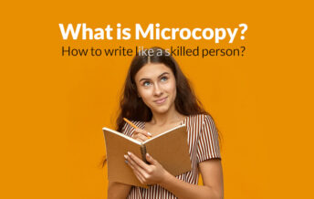 What is microcopy?